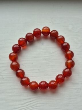 Aragonite Powerbead Bracelet